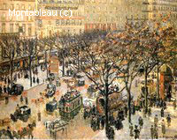 Le Boulevard des Italiens, Matin, Lumière du Soleil