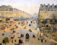 Avenue de l'Opéra, Soleil, Matin d'Hiver