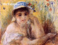 Femme au Chapeau de Paille