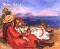 Deux Petites Filles sur la Plage