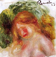 Tête d'une Femme (Catherine Hessling, la Belle-fille de Renoir)