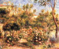 Jeune Femme dans un Jardin, Cagnes