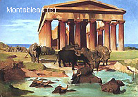 Vue de Paestum