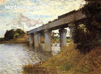 Le pont de chemin de fer à Argenteuil