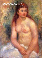 Jeune Femme Assise, Nue