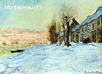 Lavacourt, soleil et neige