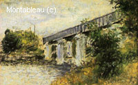 Le pont de chemin de fer à Argenteuil