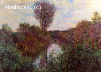 Petit bras de la seine à Mosseaux