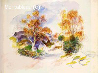 Paysage aux Arbres