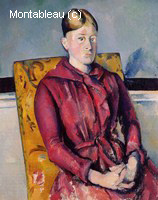 Madame Cezanne sur une Chaise Jaune