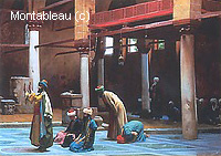 Prière dans la Mosquée