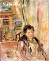 Femme dans un Intérieur