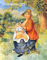 Maternité (Femme Allaitant au Sein son Enfant)