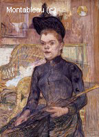 Femme au Chapeau Noir, Berthe la Sourde