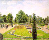 Les Jardins de Kew, Chemin entre l'Etang et la Maison de Paume