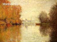 Automne sur la seine à Argenteuil