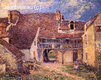 Cour de Ferme à Saint-Mammès