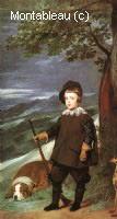 Portrait du prince Baltasar Carlos en costume de chasse