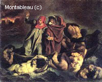 La Barque de Dante (d'après Delacroix)