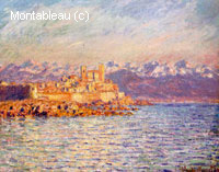 La baie d'Antibes