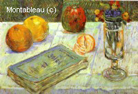 Nature morte avec un livre