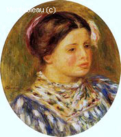 Jeune Fille en Bleu