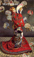 Camille Monet dans le costume japonais