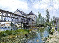 Le Moulin de Provencher à Moret