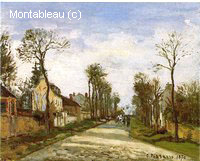 La Route vers Versailles à Louveciennes