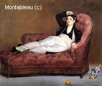 Jeune Femme Couchée, dans un Costume Espagnol