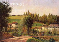 Le Chemin de l'Hermitage à Pontoise