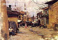 Scène d'une Rue Arabe