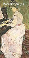 Marguerite Gachet au Piano