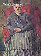 Madame Cézanne dans un Fauteuil Rouge