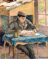 Portrait de Rodo entrain de Lire (le quatrième fils de l'artiste)