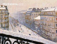 Boulevard Haussmann, Effet de Neige