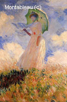 Femme au parasol