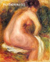 Femme Nue Assise