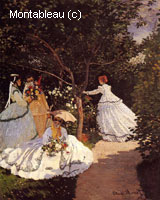 Femmes dans le jardin