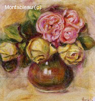 Vase de Roses