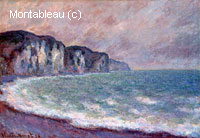 Falaise à Pourville