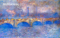 Pont de Waterloo, effet de lumière