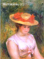 Jeune Femme au Chapeau de Paille