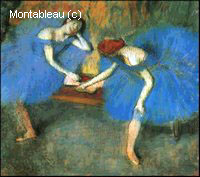 Deux Danseuses Bleues