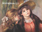 Portrait de deux Fillettes