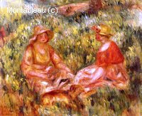 Deux Femmes dans l'Herbe