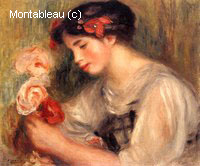 Portrait de Gabrielle (Jeune Fille au Fleur)