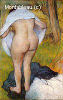 Femme Nue s'Habillant