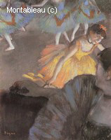 Ballerine et Jeune Femme à l'Eventail