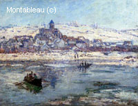 Vetheuil en hiver